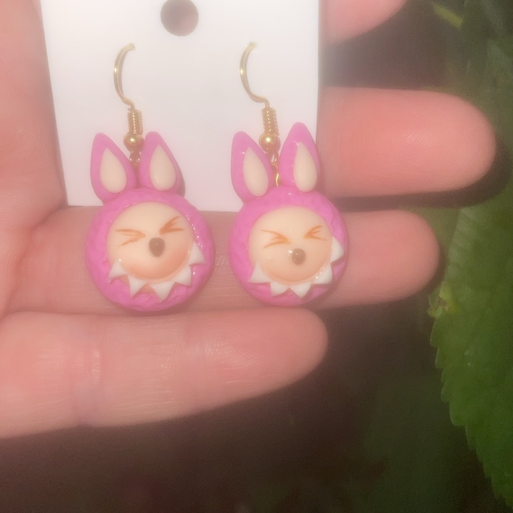 Labubu earrings - Picture 2 of 5